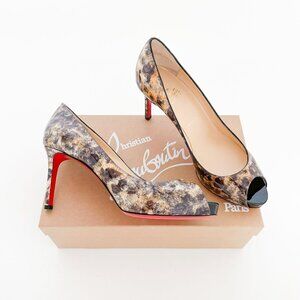 Christian Louboutin No Matter 85 Pumps EU 38.5 US 8.5 Vern Mouchete High Heels